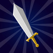 Shining sword
