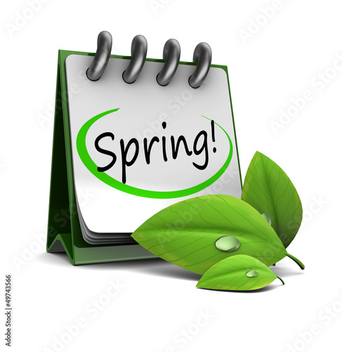 Illustration: spring concept spring concept
