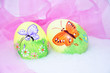 Foto: Ostereier mit Schmetterling Ostereier mit Schmetterling