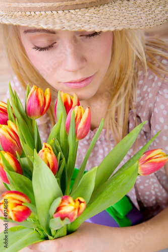 Photo: ein strauß blumen ein strauß blumen