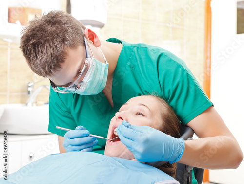 Photo: Periodic oral examination Periodic oral examination