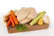 Suppenhuhn mit Suppengemüse