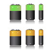 Vector: Battery set Battery set