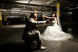 newly married couple