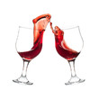 Toasting with Red Wine