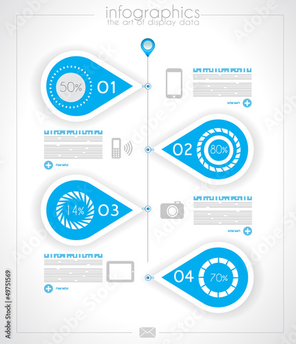 Vector: Infographic design for product ranking Infographic design for product ranking