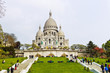 Paris. Sacre Coeur am Montmartre