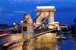 Ungarn, Budapest, Kettenbrücke.