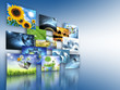 Television and internet production technology concept