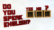Do you speak english?