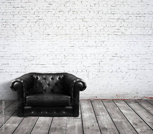 Photo: leather sofa leather sofa