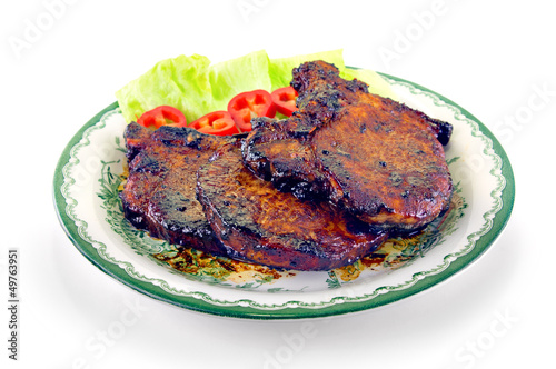 Photo: Pork chops Pork chops
