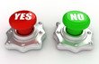 Yes and No buttons