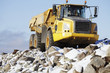 Photo: truck driving, rough snowy terrain, close-ups truck driving, rough snowy terrain, close-ups