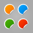 Stickers rond x 4