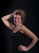 Ragazza modella in atelier