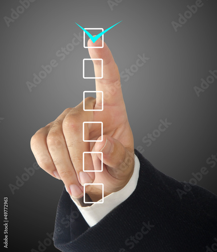 Photo: checklist checklist