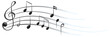 Musical notes and symbols