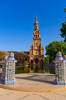 Famous Plaza de Espana, Sevilla, Spain