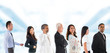 Photo: Group of Multiracial Asian people lined up. Group of Multiracial Asian people lined up.
