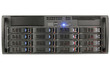 Storage server on white background