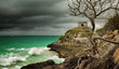 Panoramic view of the old Watchtower in the ancient city of Tulu