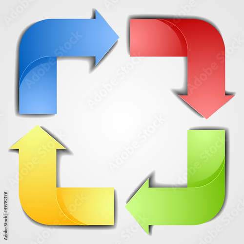 Vector: Recycle Arrows sign Recycle Arrows sign