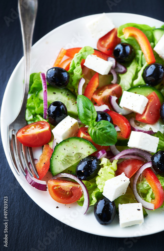 Photo: Greek Salad Greek Salad