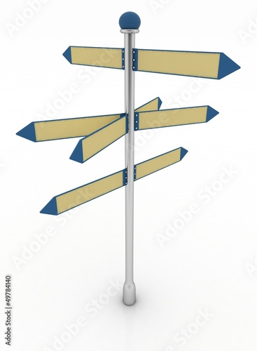 Illustration: street index on a white background street index on a white background