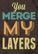 Vintage Saint Valentine's typography vector illustration.