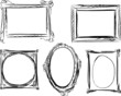 hand drawn frames