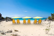 Yellow sunshade cove