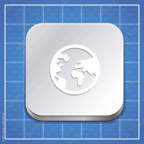 Vector: Vector app icon template Vector app icon template