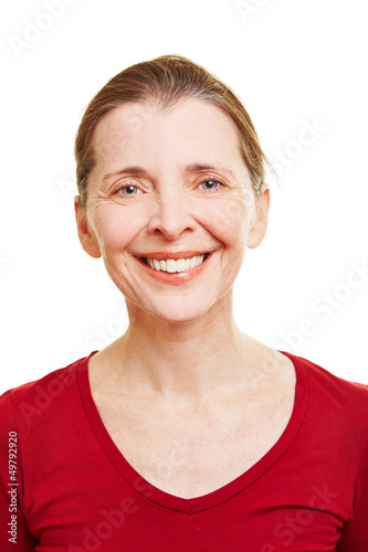Photo: Portrait einer lachenden Seniorin Portrait einer lachenden Seniorin