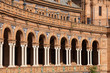 Plaza de Espana Colonnade in Seville