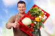 Photo: erfolgreicher gemüsebauer erfolgreicher gemüsebauer