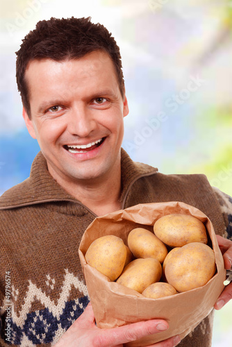 Photo: frische kartoffeln im angebot frische kartoffeln im angebot