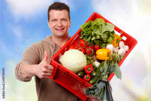 Photo: erfolgreicher gemüsebauer erfolgreicher gemüsebauer
