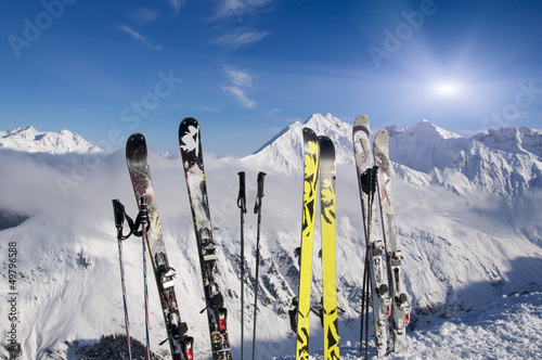 Photo: Skifahren Skifahren