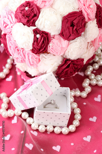 Photo: Conceptual photo: wedding in pink color style Conceptual photo: wedding in pink color style