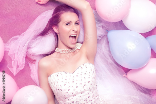 Photo: happy bride happy bride