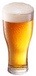 Beer glass.