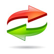 Vector refresh button