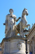 Statue place du Capitole à Rome (Castor et Pollux) - Italie