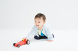 baby and car