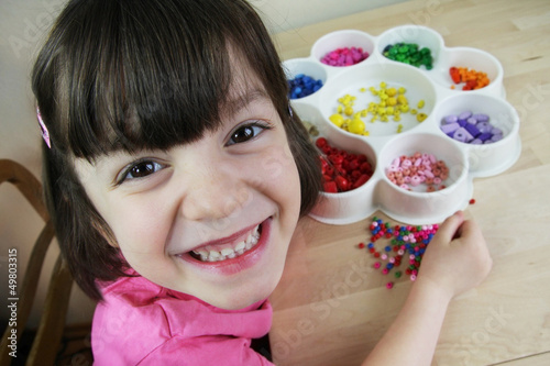 Photo: Montessori kindergarten. Montessori kindergarten.