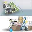The real income and workload between CEO and Employees.