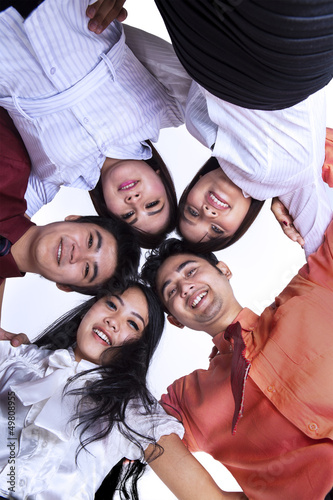 Photo: Business team in a huddle Business team in a huddle