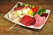 Schaschlik - Zutaten - Vorbereitung-Rezept