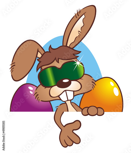 Vector: Easterbunny Sunglasses Board Easterbunny Sunglasses Board